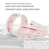 2PCS Knitter RulersKnitting Machine Needle Rulers, Hip Curve Ruler for