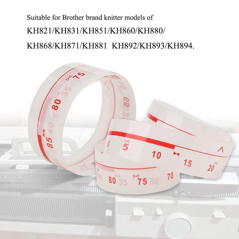 2PCS Knitter RulersKnitting Machine Needle Rulers, Hip Curve Ruler for