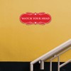 Signs ByLITA Designer Watch Your Head Sign - Easy Installation