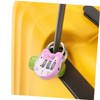 Operitacx Pack of 4 Cat Shape Code Lock Cartoon Combination