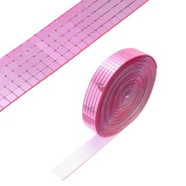 PATIKIL 5x5mm Self Adhesive Mirrors Mosaic Tiles, 10000 Pcs Square Mini Glass Mosaic Disco Tile Sticker for DIY Craft Disco Ball Party Decoration, Pink