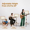 Sheet Music Stand - Portable Music Stand with Carrying Bag,