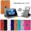 360 Universal Leather Case Cover Flip Stand Wallet Holder for
