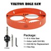 8 inch Hole Saw for Wood, Metal, Plastic & Drywall,
