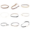 KUFptva Hat Belts for Fedora Hat Cowboy Hat Band Leather