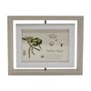 Smiling Art Creative Wooden Picture Frame for 2 Photos with