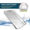 E-far Stainless Steel Baking Sheet Set of 3, 12.4”/10.5” /9.4”