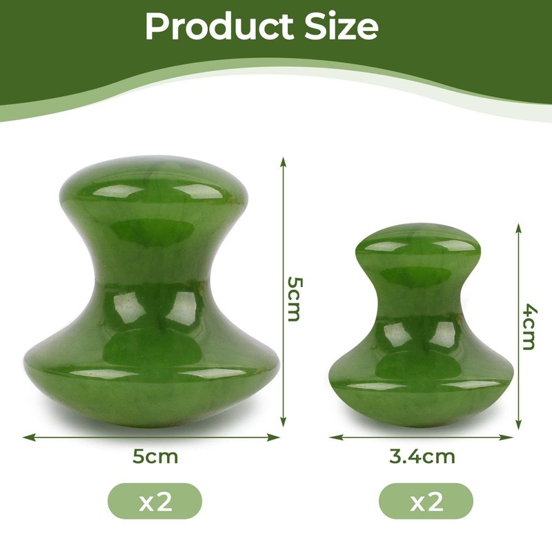 4 Pieces Face Beauty Stick Manual Massager Resin Massager Facial