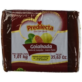 Predilecta - Guava Paste w/ Fruit Pieces - 35.63 oz (PACK OF 01) | Goiabada Cascão - 1.01kg