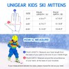 Unigear Kids Mittens Waterproof Winter Snow Ski Mittens with String