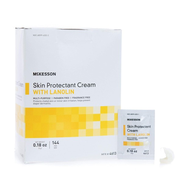 Mckesson Skin Protectant 5 Gram Individual Packet Unscented 4613, 288Ct