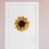 Extra Large 460mm 'Yellow Sunflower' Permanent Sticker Decal for Cars/Windows/Bins/Walls