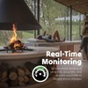 Magnetic Wood Stove Thermometer, 100-900°C Range, Real-Time Temperature Monitor with
