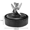 5 Fins Blade Replacement Parts Compatible with Nutri Ninja Blender