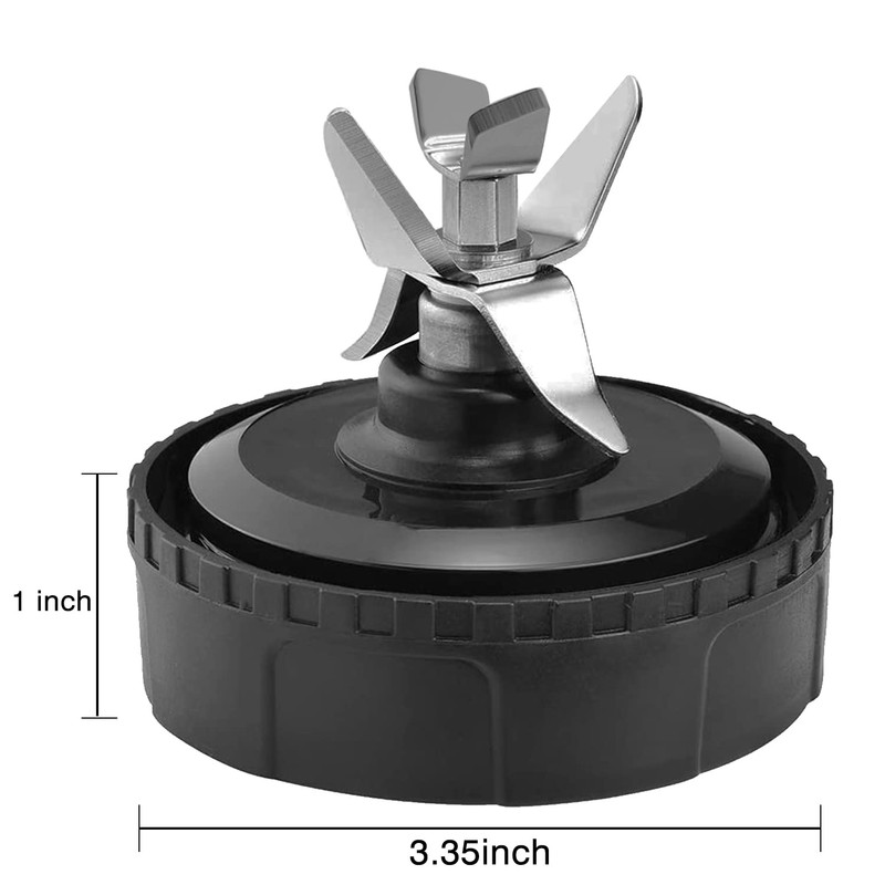 5 Fins Blade Replacement Parts Compatible with Nutri Ninja Blender