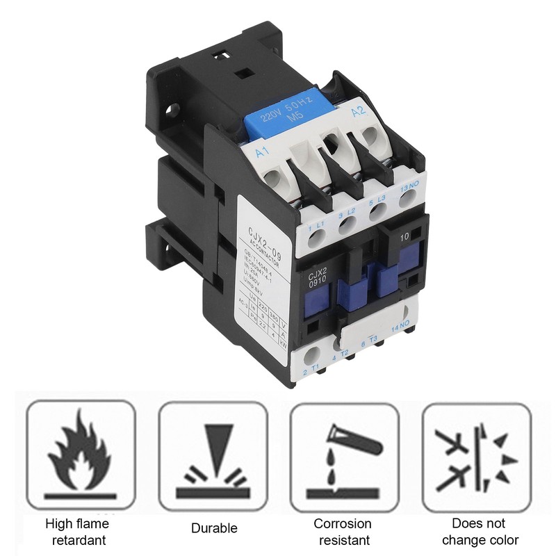 AC Contactor Coil NO for Motor Power Supply Controls Indicators