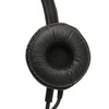 Telephone Headset Single Ear Professional Noise Canceling Adjustable Wired Phone