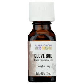 Aura Cacia Clove Bud Essential Oil (0.5Oz)