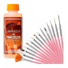 BT BISUTEX Limpiador De Pinceles Mano Alzada Decoracion Uñas Acrilicas