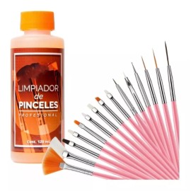 BT BISUTEX Limpiador De Pinceles Mano Alzada Decoracion Uñas Acrilicas