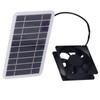 2.5W Solar Panel Fan Solar Pet Exhaust Air Flowing Fan