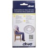 Drive Medical Inflatable Vinyl Ring Cushion, Grey
