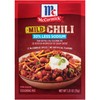 McCormick MILD CHILI, 30% Less Sodium, Seasoning Mix 1.25oz Packets