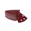 Delta Sanding Triangles with Velcro, 120 Sheets Mix Set, 93