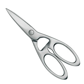 ZWILLING 41470-000 Twin Select Satin Cooking Scissors, All Stainless Steel, Forged
