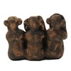 ENNAS Three Wise Monkeys Statue, See No Evil Hear No