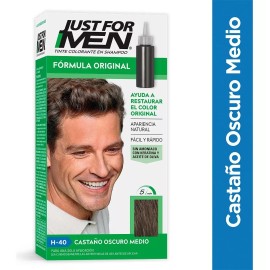 Just For Men Tinte Para Caballero Just For Men Fórmula Original Castaño Oscuro Medio 66ml