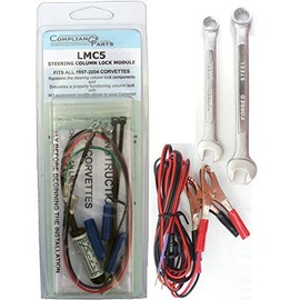 LMC5 Module with Unlocker and Tool Kit - C5 Corvette steering column lock bypass module with unlocking device and tool kit