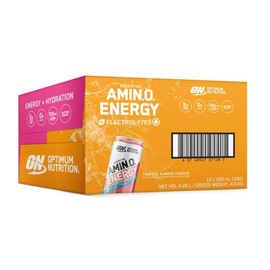 Optimum Nutrition Amin.O.Energy + Electrolytes Tropical Sunrise 355ml X 12
