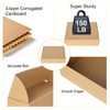 Small Shipping Boxes, 6x4x2 Inch 30 Pack Cardboard Boxes, Brown
