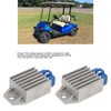 2PCs Golf Cart Voltage Regulartor 12V JF2‑81910‑01‑00 Replacement for G8