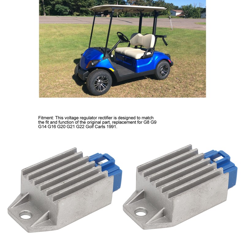 2PCs Golf Cart Voltage Regulartor 12V JF2‑81910‑01‑00 Replacement for G8