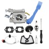 125b Carburetor for Husqvarna 125BV 125 B 125BX 125BVX Leaf