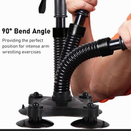 Fockety Anchored Power, Arm Wrestling Spring Bar Exerciser for Biceps, Forearms, Shoulders, Chest Trainer Exerciser Forearm Equipment Grips Wrist Muscle Developer Streng
