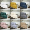 Kinfolk Textile Waffle Throw Honeycomb Blanket Soft Warm Cuddly Sofa