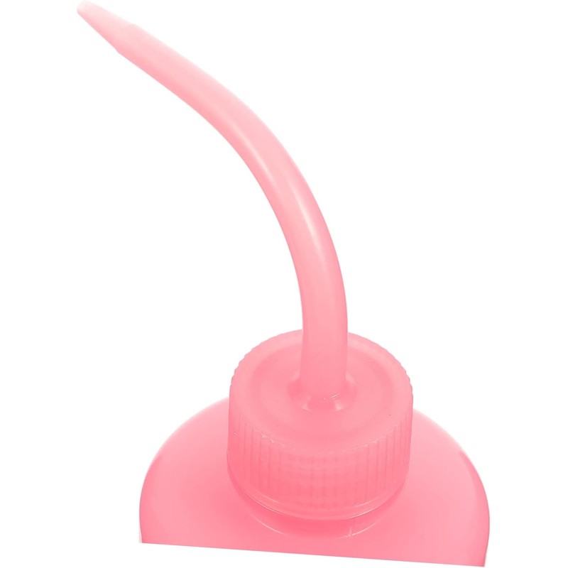 Botella de Limpieza de Pestañas 250ml Boca Curva, Resistente a