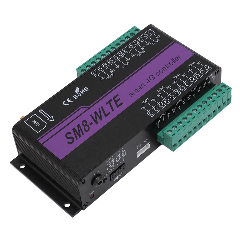 GSM Gate Opener 8 Channel 4G Mobile Phone Access Controller
