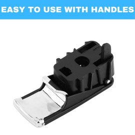 Jdeshay Glove Box Handle, Glove Box Handle Left Hand Drive Glove Box Puller Car Glove Box Lid Compatible with A4 8E B6 B7 2001-2007