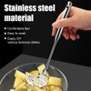 Small Potato Masher,Stainless Steel Vegetables Fruits Masher for Mashed Potato,Avocado,