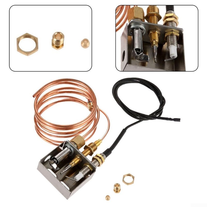 Pilot Burner Assembly, Gas Burner Thermocouple, Propane Igniter Kit for