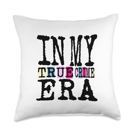 Doyle Goods Co. True Crime Era Throw Pillow, 18x18, Multicolor