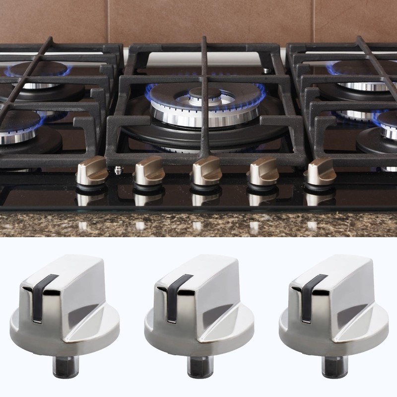 KAMONILIASS 3-Pack AEZ73293801 Burner Control Knob Assembly is Compatible with