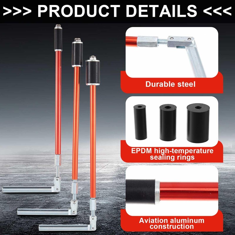 1 Set Plumbing Plug Tool Kit, Water Stopper for Pipes