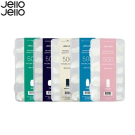 JELLO JELLO Professional Quality Nail Tip 500pcs, Type:Full Natural
