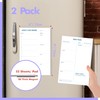 2 Pack Magnetic Planner Pad, What’s for Dinner & Daily