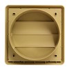 Kair Beige Gravity Grille 183mm External Dimension Ducting Air Vent